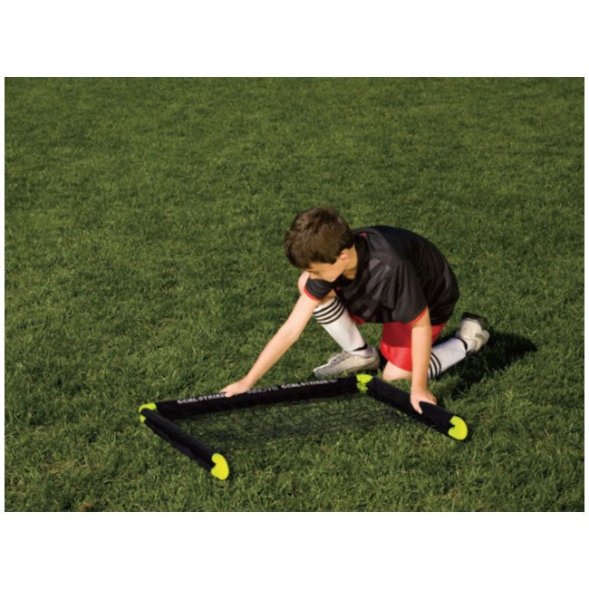 HOSTFULL FOLDING DOUBLE MINI SOCCER GOAL SET