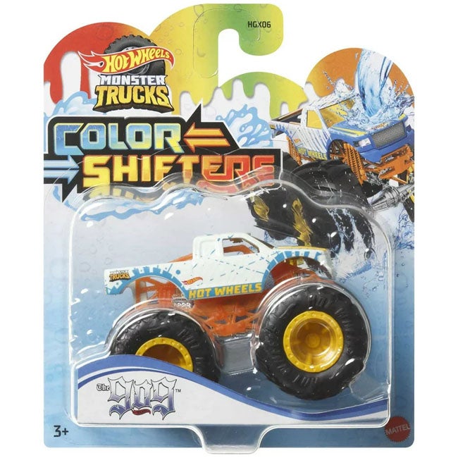 HOT WHEELS MONSTER TRUCKS 1:64 COLOR SHIFTERS