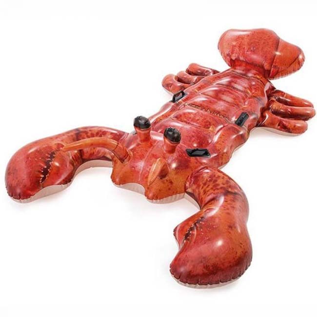 INTEX INFLATABLE LOBSTER RIDE-ON 213CM X 137CM X 30CM