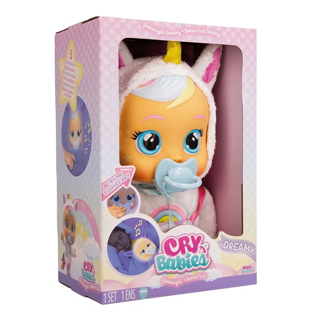CRY BABIES GOODNIGHT DREAMY BABY DOLL