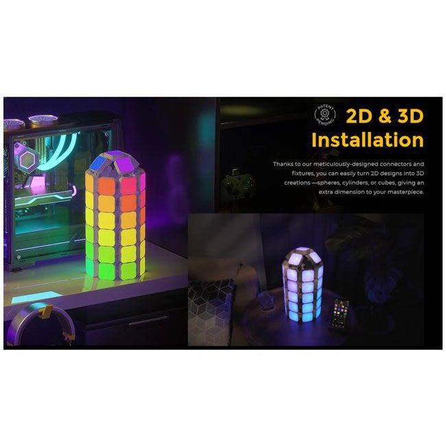 INNOVATEK LED SYRO BOX 16RGB SET LETTERS