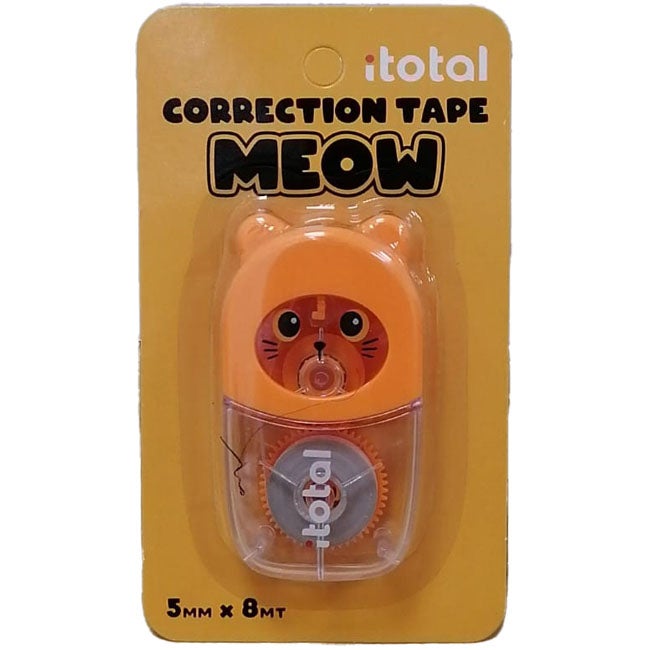 I-TOTAL ASSORTED CORRECTION TAPE - DISPLAY 24 PCS