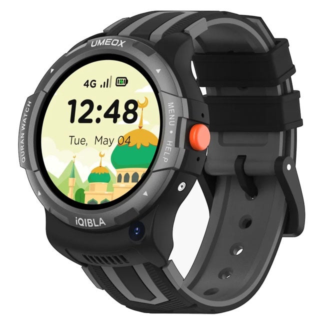 IQIBLA QURAN KIDS SMART WATCH BLACK