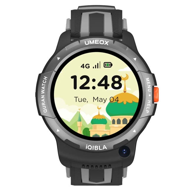 IQIBLA QURAN KIDS SMART WATCH BLACK