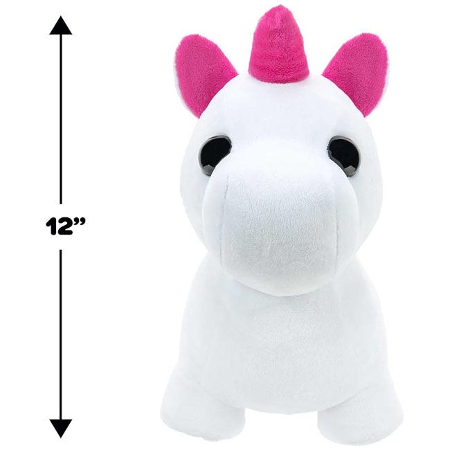 ADOPT ME S1 NEON UNICORN LIGHT UP PLUSH BATTERY