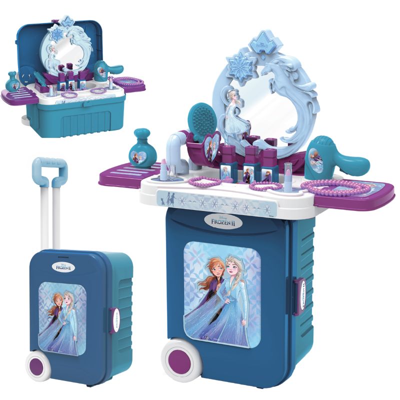 DISNEY FROZEN 2 DRESSING TABLE 3IN1 TROLLEY CASE