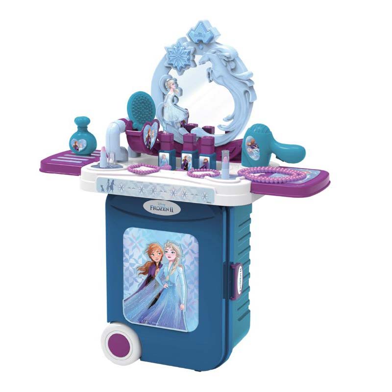 DISNEY FROZEN 2 DRESSING TABLE 3IN1 TROLLEY CASE