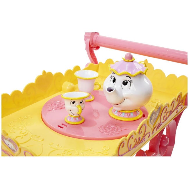 DISNEY PRINCESS BELLE AND TEA TROLLEY PLAYSET
