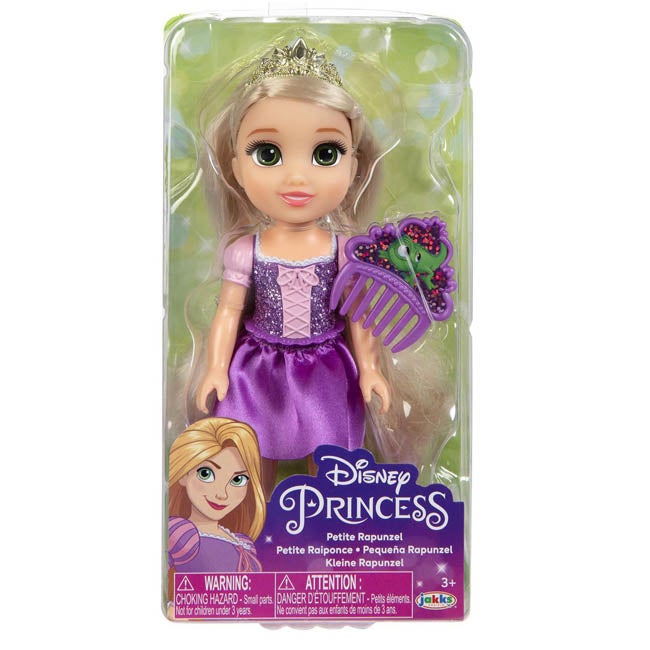 DISNEY PRINCESS PETITE DOLLS GLITTERED ASSORTED