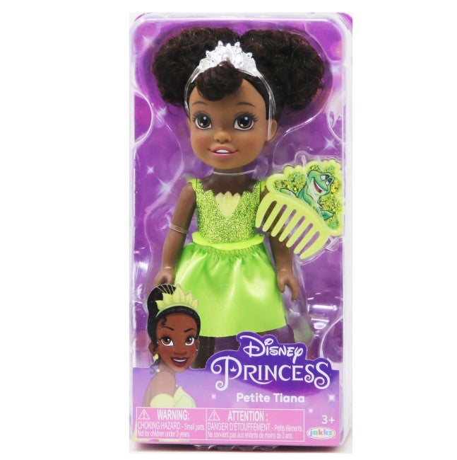 DISNEY PRINCESS PETITE DOLLS GLITTERED ASSORTED