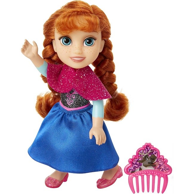 JAKKS PACIFIC DISNEY PRINCESS 6 INCH PETITE DOLL W/COMB