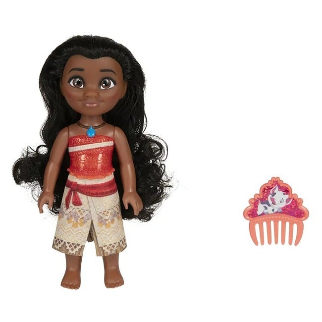 JAKKS PACIFIC DISNEY PRINCESS 6 INCH PETITE DOLL W/COMB