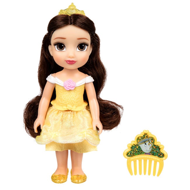 JAKKS PACIFIC DISNEY PRINCESS 6 INCH PETITE DOLL W/COMB