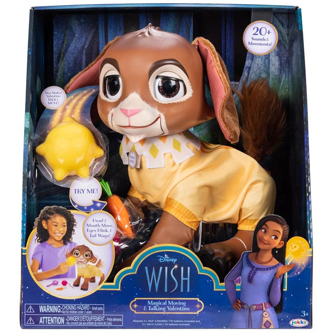 WISH VALENTINO AND STAR BATTERY OPERATED DOLL