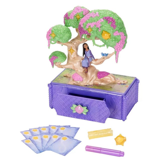 WISH ASHA'S WISHING TREE BATTERY OPERATED JEWELRY BOX