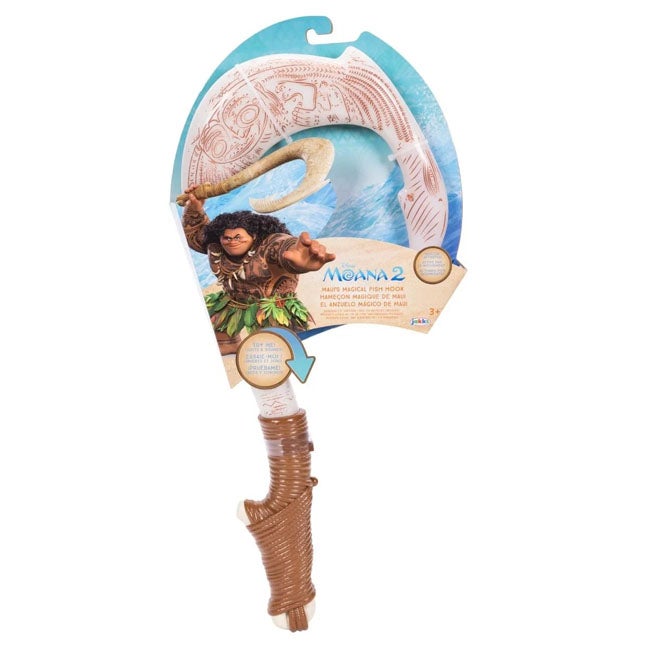 DISNEY MOANA 2 MAUI MAGICAL FISH HOOK BATTERY OPERATED