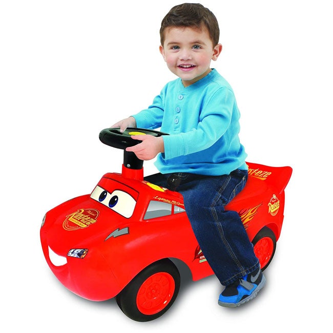 KIDDIELAND DISNEY CARS 3 LIGHTNING MCQUEEN RACER RIDE-ON