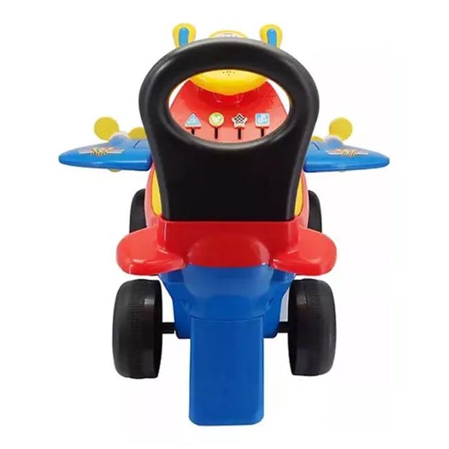 KIDDIELAND DISNEY MICKEY MOUSE PLANE LIGHT SOUND RIDE-ON