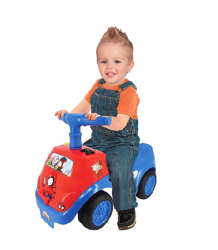 KIDDIELAND SPIDEY TEAM ACTIVITY RIDE-ON