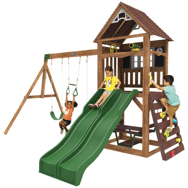 KIDKRAFT LINDALE WOODEN GYMSET
