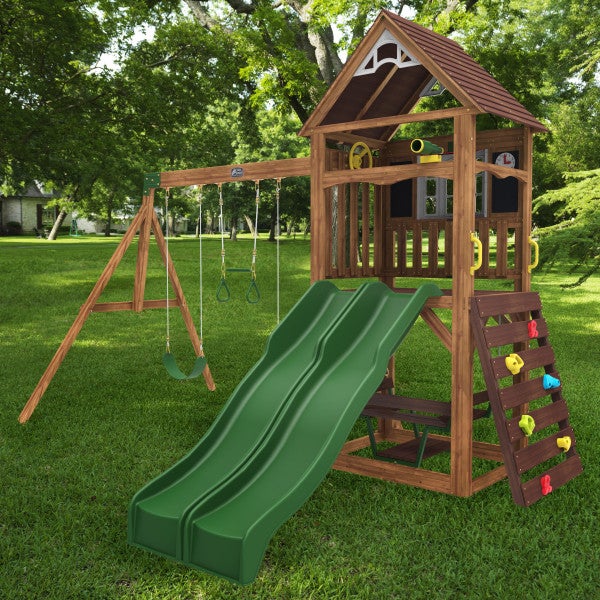 KIDKRAFT LINDALE WOODEN GYMSET