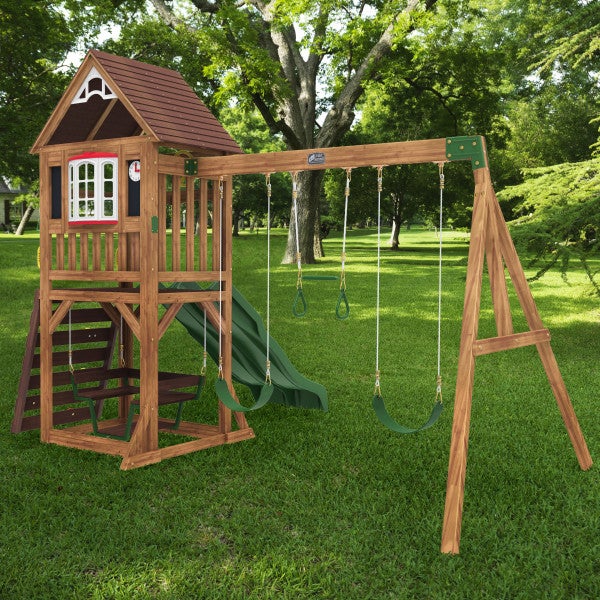 KIDKRAFT LINDALE WOODEN GYMSET