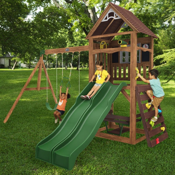 KIDKRAFT LINDALE WOODEN GYMSET