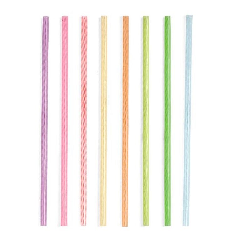 KIKKERLAND RAINBOW REUSABLE STRAWS 8