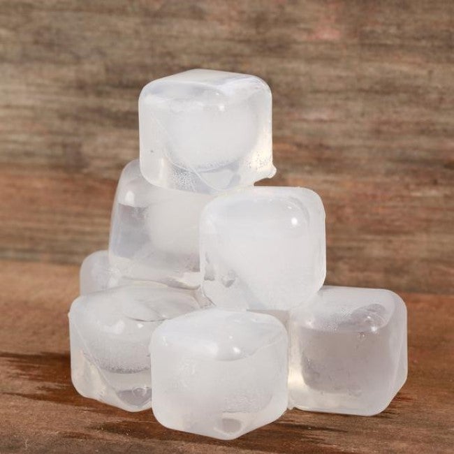 KIKKERLAND CLEAR REUSABLE ICE CUBES S/30