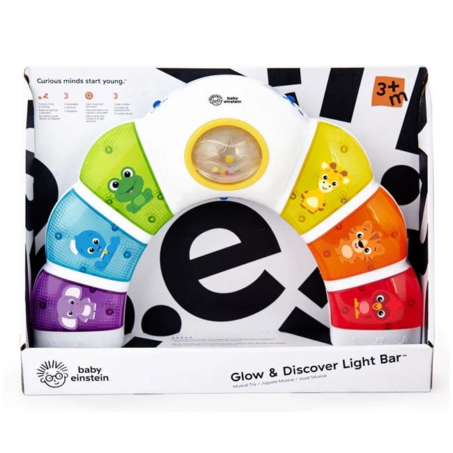 BABY EINSTEIN GLOW AND DISCOVER LIGHT BAR ACTIVITY STATION