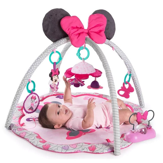 BRIGHT STARTS MINNIE MOUSE GARDEN FUN ACTIVITY PLAYGYM