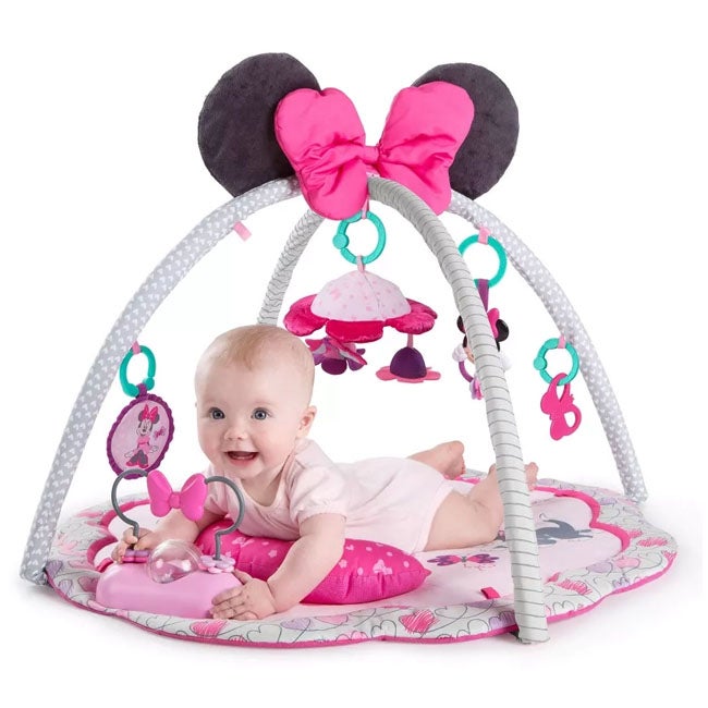 BRIGHT STARTS MINNIE MOUSE GARDEN FUN ACTIVITY PLAYGYM