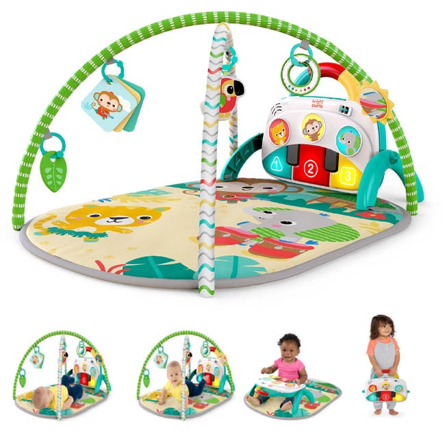 BRIGHT STARTS 4IN1 GROOVIN KICKS PLAY GYM