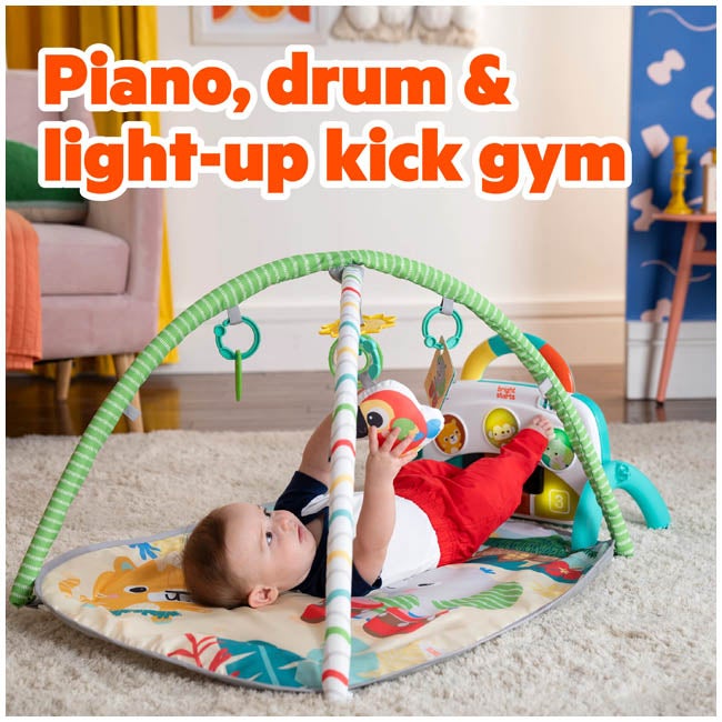 BRIGHT STARTS 4IN1 GROOVIN KICKS PLAY GYM