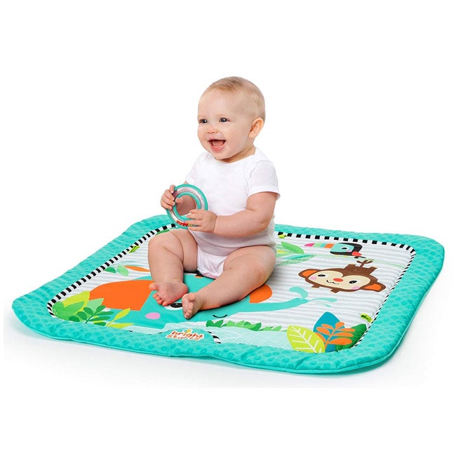 BRIGHT STARTS ZIG ZAG SAFARI ACTIVITY GYM AND PLAY MAT