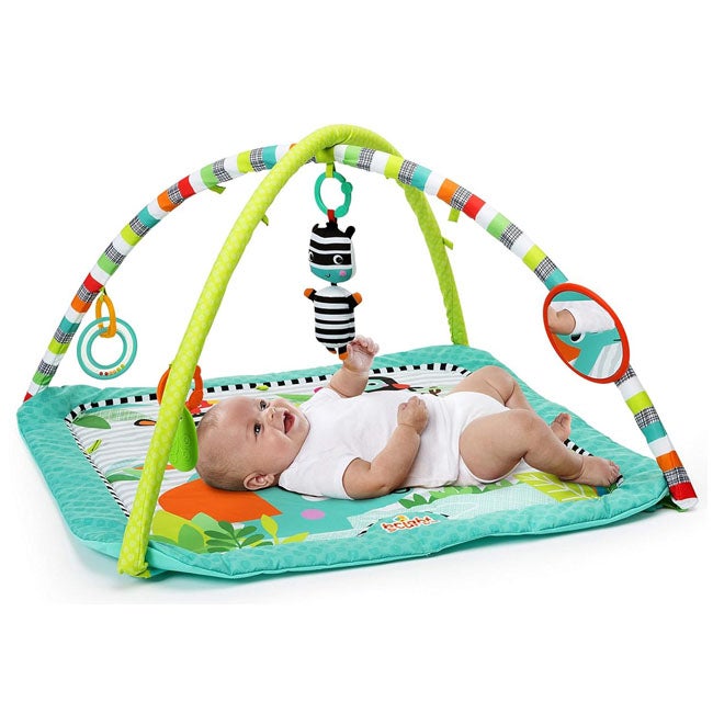 BRIGHT STARTS ZIG ZAG SAFARI ACTIVITY GYM AND PLAY MAT