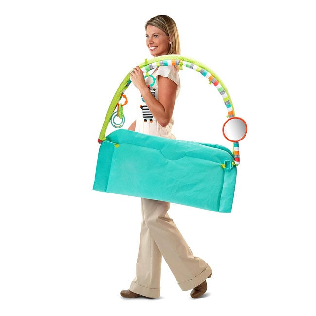 BRIGHT STARTS ZIG ZAG SAFARI ACTIVITY GYM AND PLAY MAT