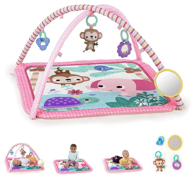 BRIGHT STARTS FLORAL SAFARI ACTIVITY PLAYGYM