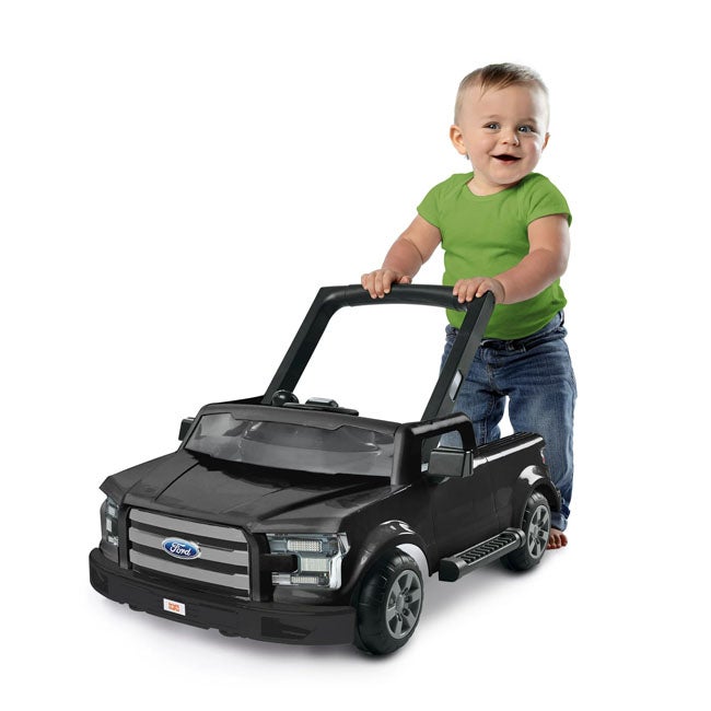 BRIGHT STARTS FORD F-150 4IN1 ACTIVITY PUSH WALKER BLACK