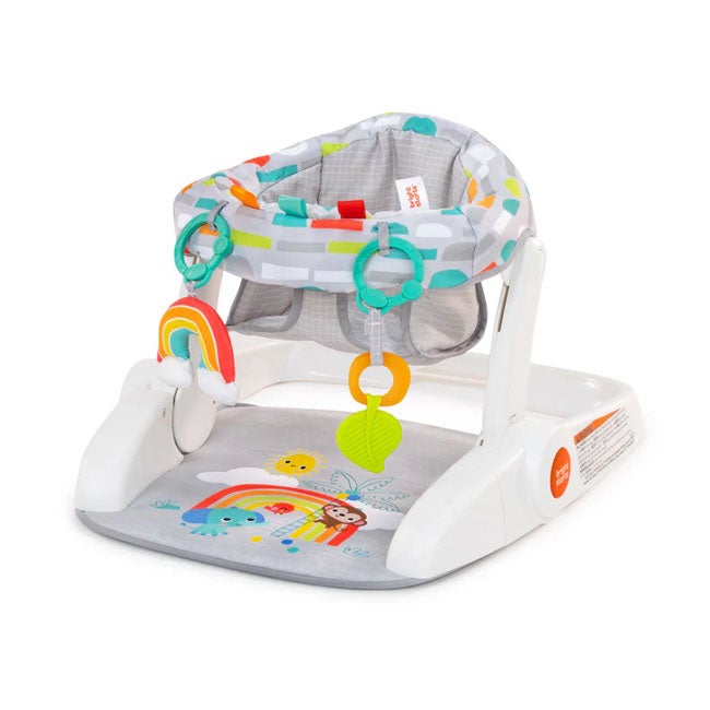 BRIGHT STARTS LEARN TO SIT 2-POSITION FLOOR SEAT PLAYFUL