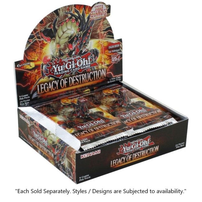 YU-GI-OH TCG: LEGACY OF DESTRUCTION BOOSTER