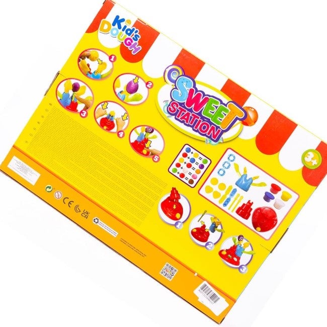 KID'S DOUGH SWEET STATION 4 X 50G DOUGH POT