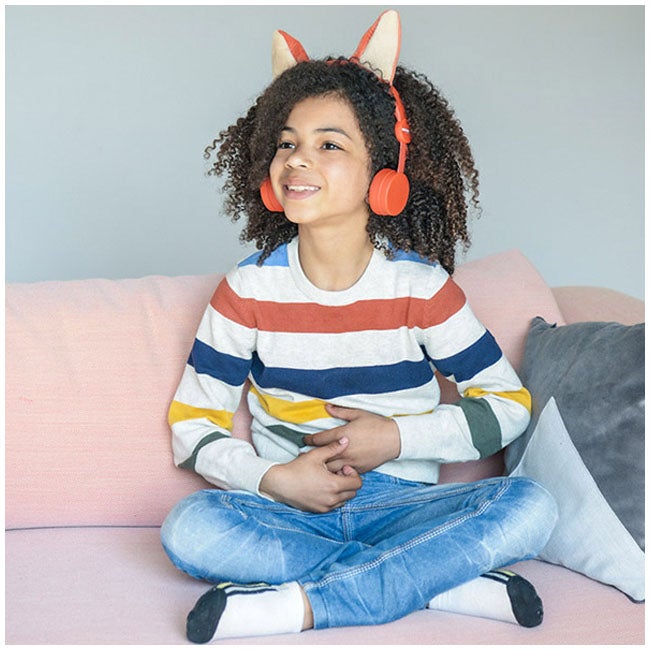 KIDYWOLF KIDYEARS WIRED HEADPHONES FOX