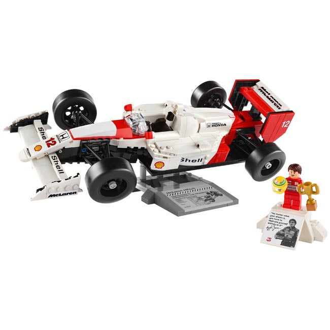 LEGO ICONS MCLAREN MP4/4 AND AYRTON SENNA