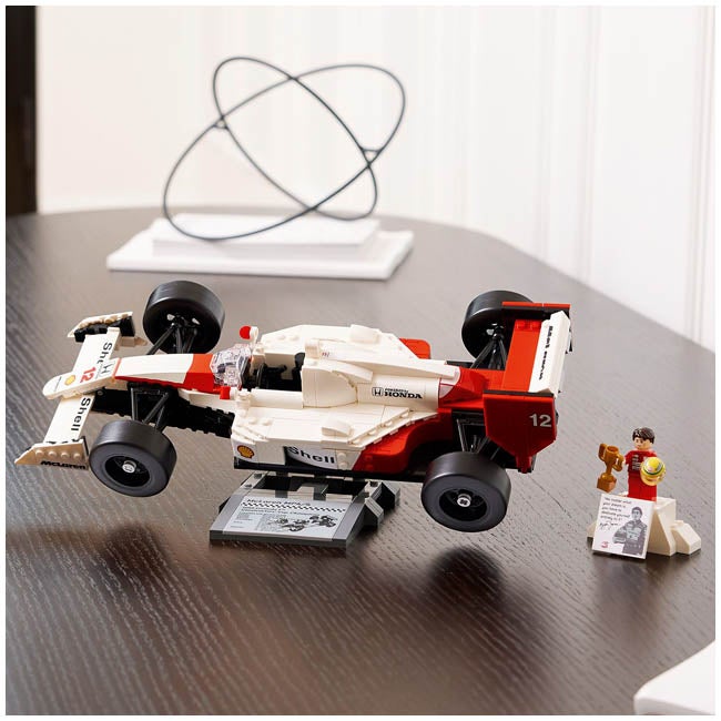 LEGO ICONS MCLAREN MP4/4 AND AYRTON SENNA