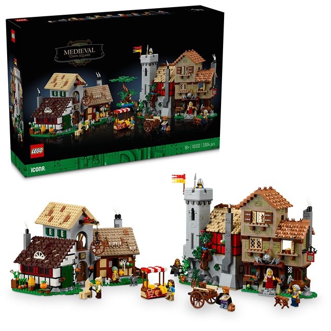 LEGO ICONS MEDIEVAL TOWN SQUARE