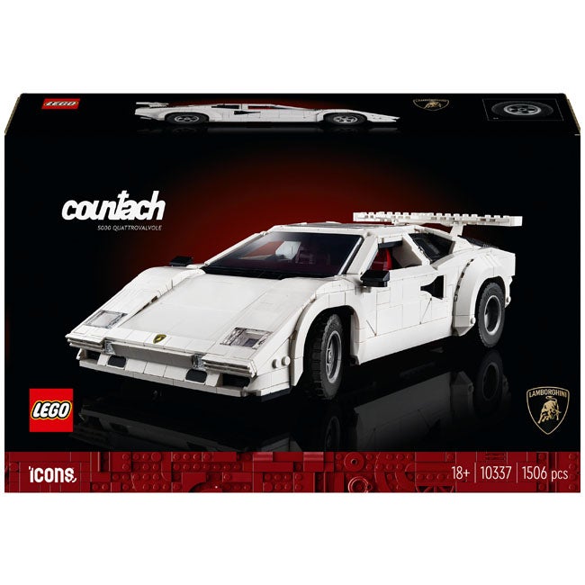 LEGO ICONS LAMBORGHINI COUNTACH 5000 QUATTROVALVOLE