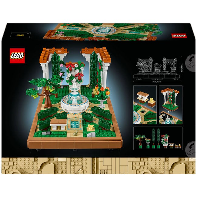 LEGO ICONS FOUNTAIN GARDEN
