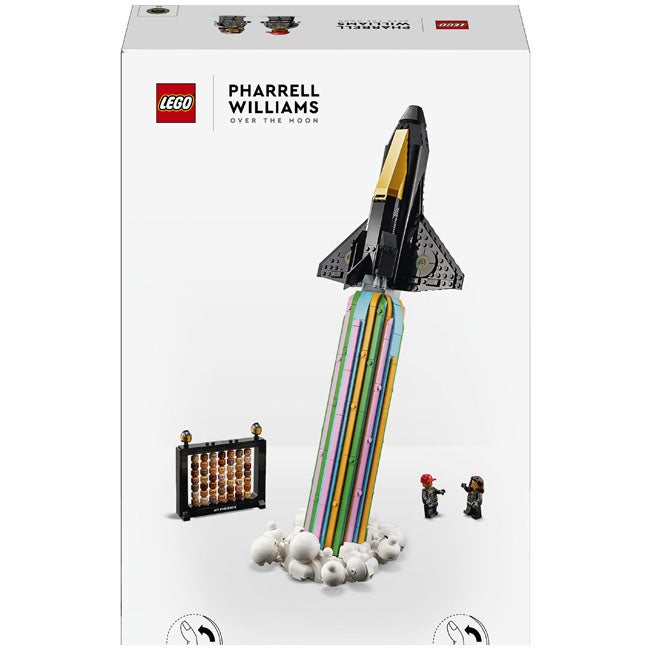 LEGO ICONS OVER THE MOON WITH PHARRELL WILLIAMS