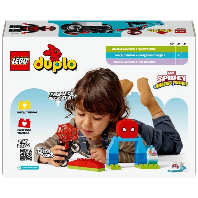 LEGO SPIDEY & FRIENDS  SPINS MOTORCYCLE ADVENTURE